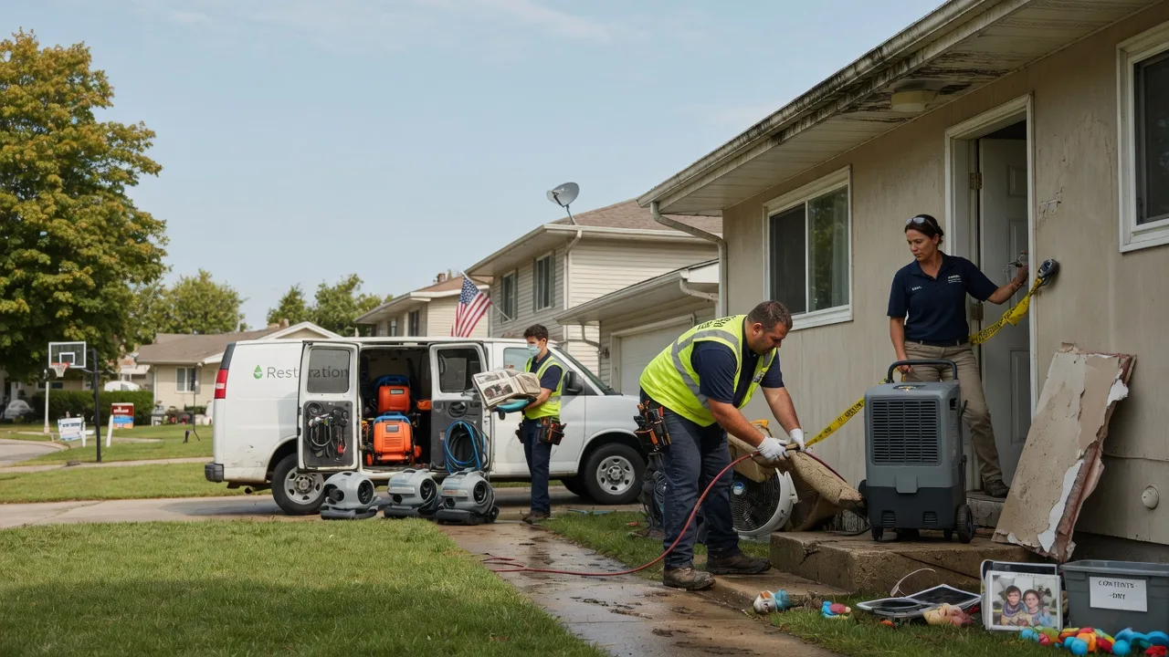 Water Damage Restoration in Oneida, KS near me